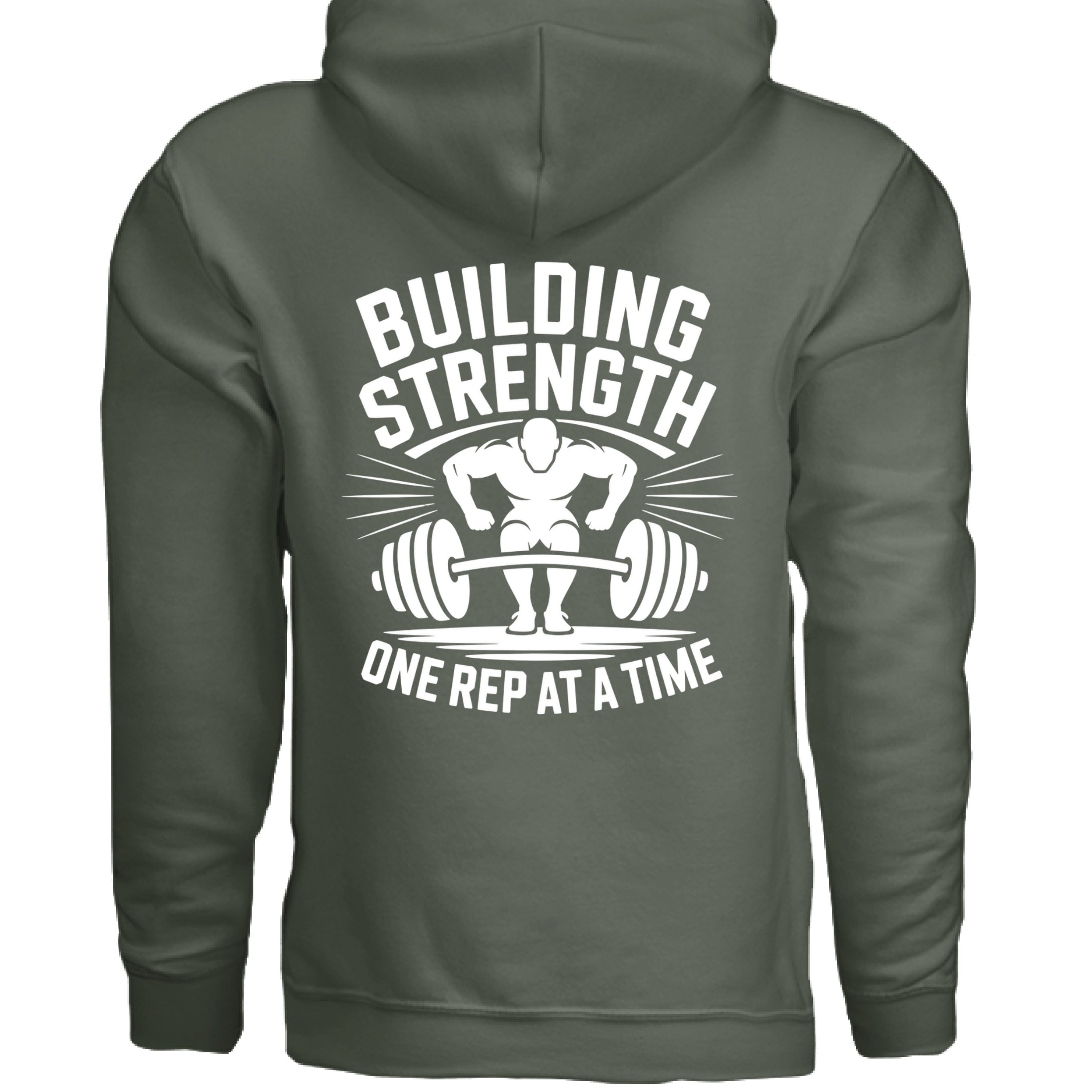 MILITARY GREEN - BACK